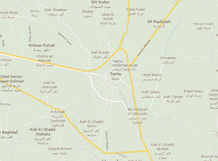 الرمز البريدي لطنطا tanta postal code