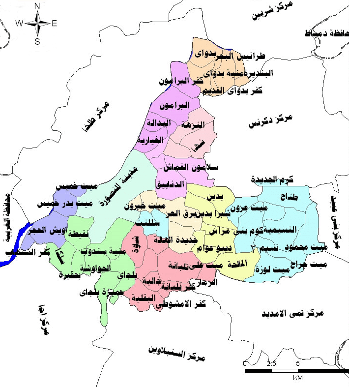 الرمز البريدي للمنصورة mansoura postal code