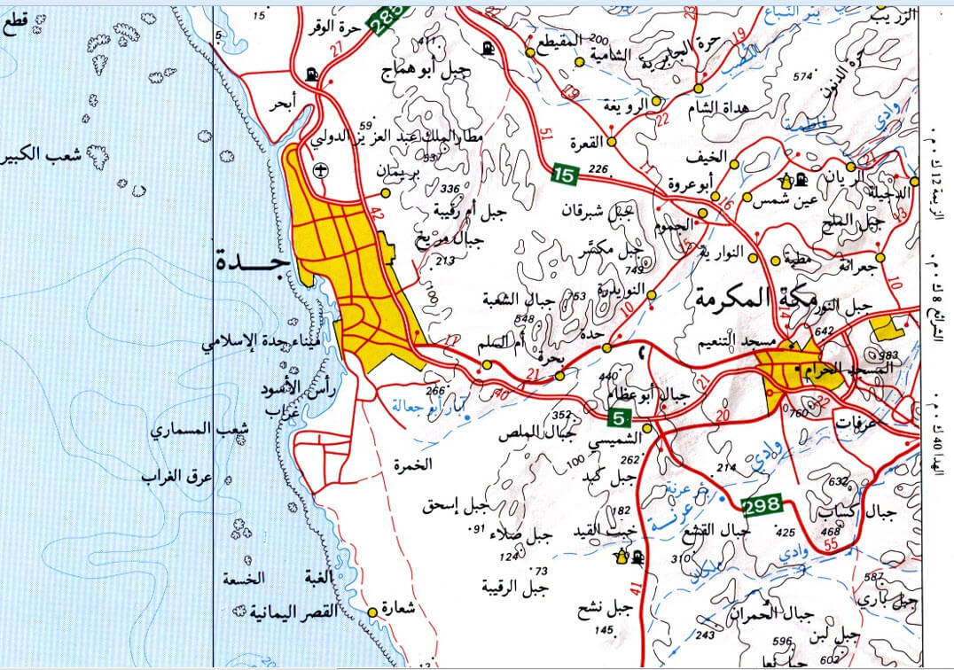 الرمز البريدي لمكة المكرمة والمناطق التابعة لها