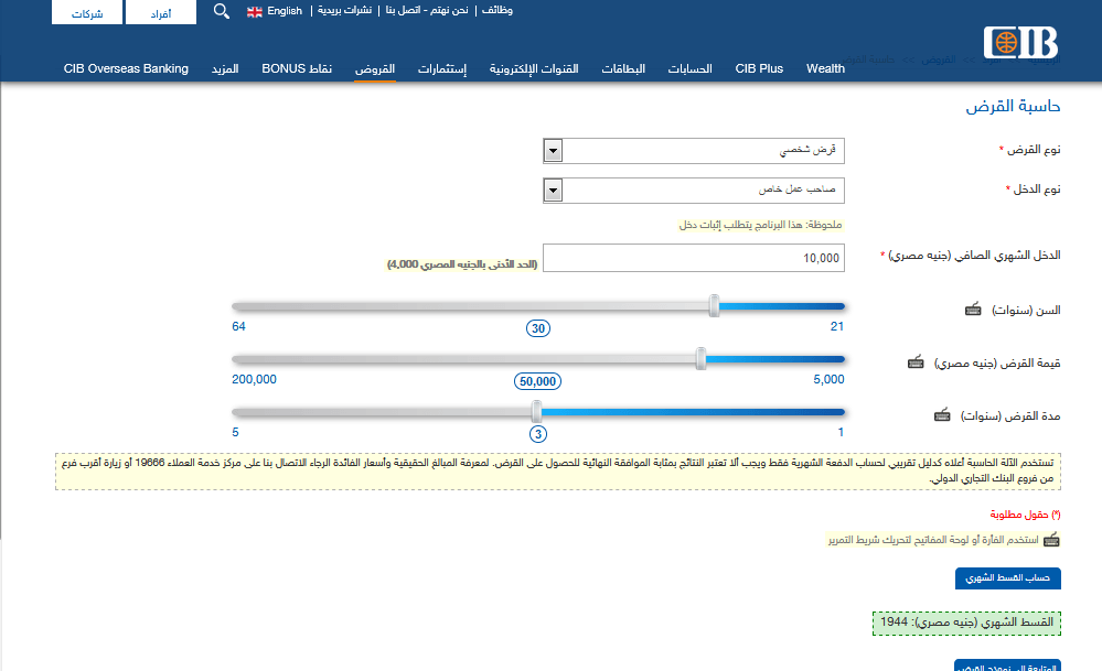 قرض شخصى بدون ضمانات